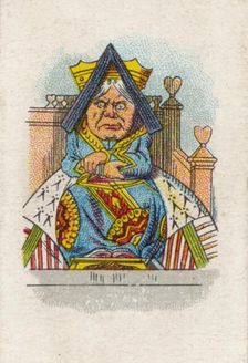 The Queen in Court 1930. Artist: John Tenniel