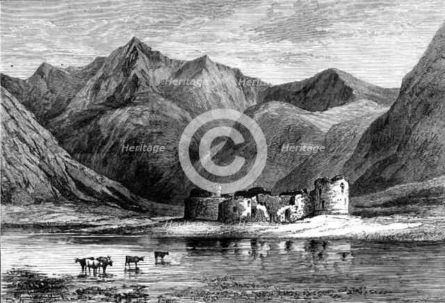 The Queen in the Highlands: ruins of Old Inverlochy Castle, 1873. Creator: Unknown.