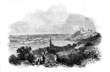 The Queen passing Coblentz, 1845. Creator: Unknown