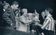 The Queen Presents The Cup 1937. Creator: Unknown