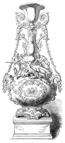 The Queen's Gold Cup, 1850. Creator: Unknown