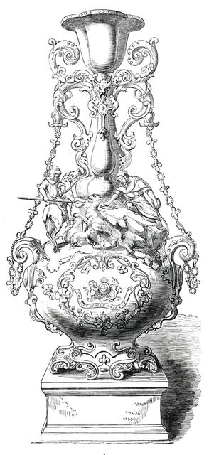 The Queen's Gold Cup, 1850. Creator: Unknown.