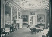 The Queen's Dining Room at Osborne House c1899, (1901). Artist: HN King