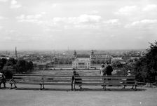 The Queen's House and Royal Naval Hospital Greenwich, London, c1945-c1965. Artist: SW Rawlings