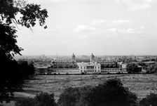 The Queen's House, from Greenwich Park, London, c1945-c1965. Artist: SW Rawlings