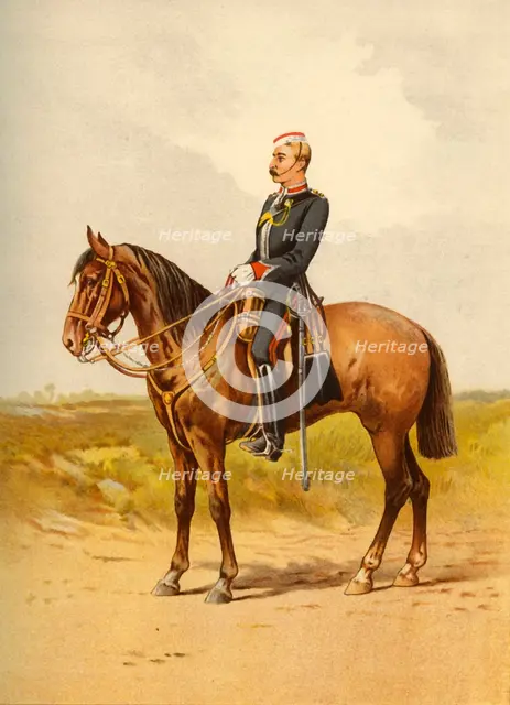 'The Queen's Own Royal Regiment - Staffordshire Yeomanry', 1890. Creator: Godfrey Douglas Giles.