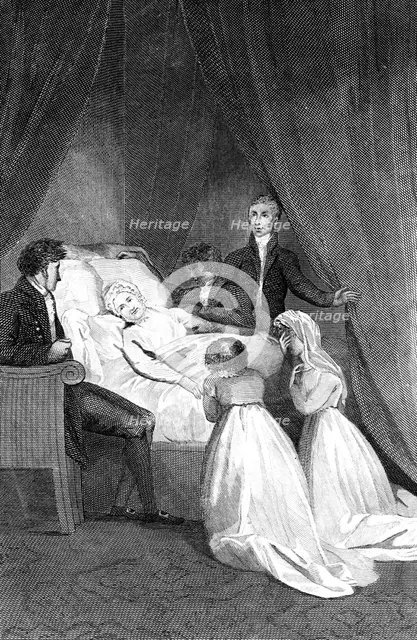 'The Queen's Last Moments'. Artist: Unknown