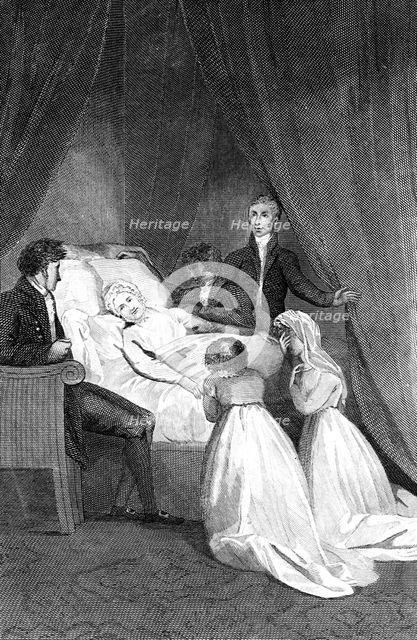 'The Queen's Last Moments'. Artist: Unknown