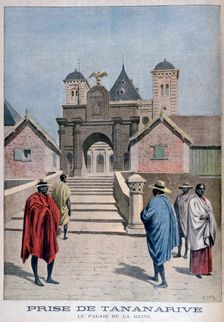The Queen's Palace, Tananarive, Madagascar, 1897. Artist: Henri Meyer