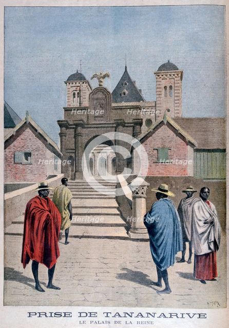 The Queen's Palace, Tananarive, Madagascar, 1897. Artist: Henri Meyer