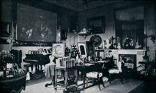 The Queen's Private Sitting Room at Osborne c1899, (1901). Artist: Hughes & Mullins