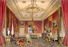 The Queen's private sitting room, Windsor Castle, 1838. Creator: James Baker Pyne