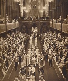 The Queen's Procession May 12 1937. Creator: Unknown