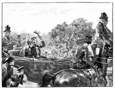 The Queen's Reception in Hyde Park, London, c1840s, (1900)