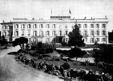 The Queen's Visit to Cimiez: Grand Hótel de Cimiez, 1895. Creator: Jean Gilletta