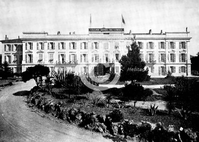 The Queen's Visit to Cimiez: Grand Hótel de Cimiez, 1895. Creator: Jean Gilletta.