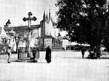 The Queen's Visit to Cimiez: the Monastery of Cimiez, 1895. Creator: Jean Gilletta