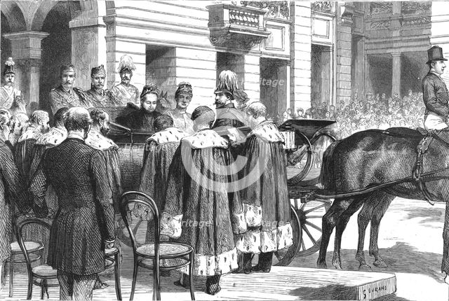 ''The Queen's visit to Glasgow and Paisley, the opening of the new Municipal Buildings Glasgow , by  Creator: Unknown.