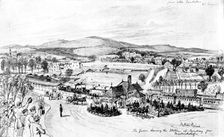 The Queen's Visit to...Friedrichshof: general view of Kronberg...showing the Castle, 1895. Creator: George Meisenbach