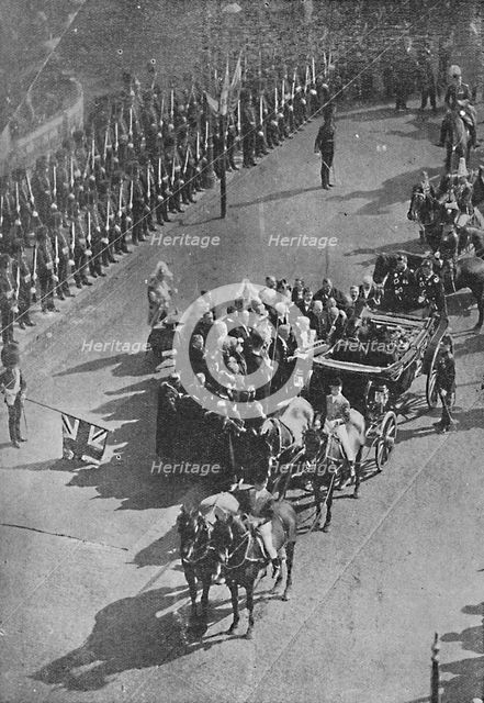 'The Queen's visit to Ireland', 1900. Artist: Unknown.