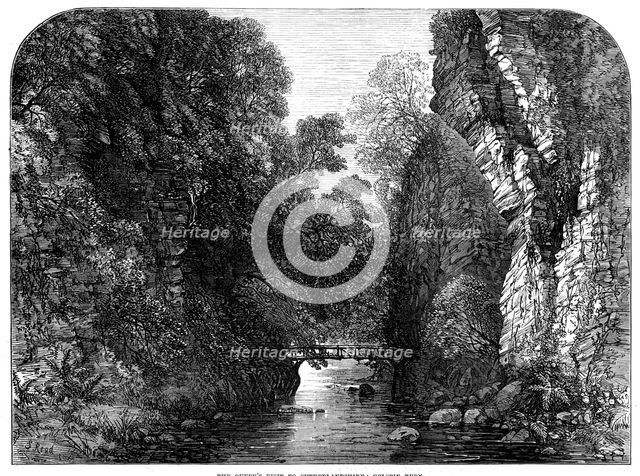The Queen's Visit to Sutherlandshire: Golspie Burn, 1872. Creator: Unknown.