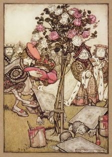 The Queen turned angrily away from him and said to the Knave, Turn them over, 1907