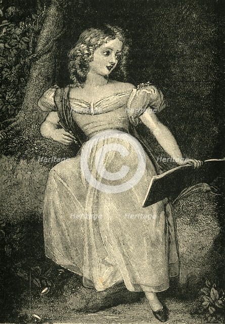 'The Queen, When Princess Victoria', (c1897). Creator: Unknown.