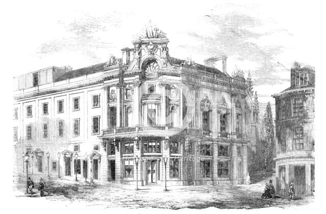 The Queen's Theatre and Opera-house, Edinburgh, 1857. Creator: Unknown.