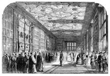 The Queen's Visit to Birmingham - Reading of the Address of the Interim Managers to Her..., 1858. Creator: Unknown