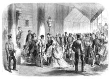 The Queen's Drawingroom: the Ambassadors Entrance, Buckingham Palace, 1868. Creator: Unknown