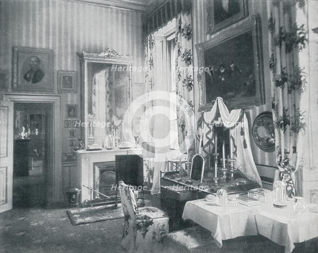 'The Queen's Dressing Room at Windsor Castle', c1899, (1901). Artist: HN King.