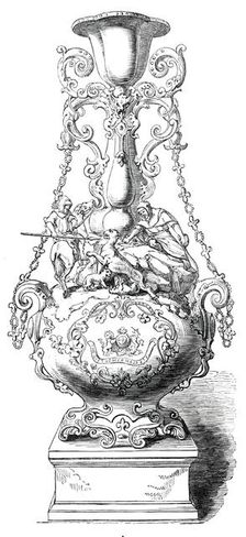 The Queen's Gold Cup, 1850. Creator: Unknown