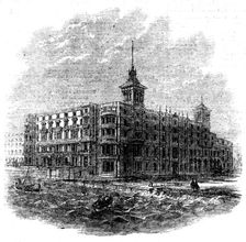 The Queen's Hotel, Hastings, 1862. Creator: Unknown