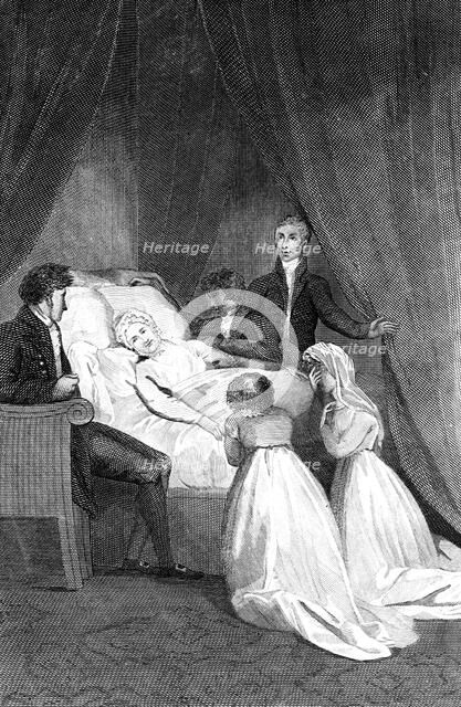 'The Queen's Last Moments'. Artist: Unknown