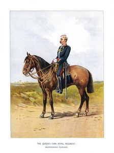 The Queen's Own Royal Regiment, Staffordshire Yeomanry c1890