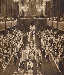 The Queen's Procession May 12 1937. Creator: Unknown