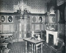 The Queen's Private Audience Chamber at Windsor Castle c1899, (1901). Artist: HN King
