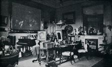 The Queen's Private Sitting Room at Osborne c1899, (1901). Artist: Hughes & Mullins