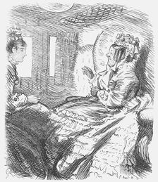 The Question Settled 1874. Creator: Charles Samuel Keene