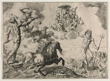 The "Quos Ego". Creator: Simone Cantarini (Italian, 1612-1648)