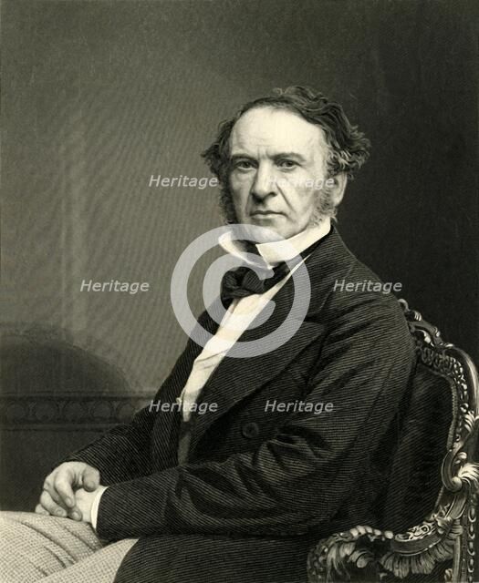 'The Rt. Hon. William Ewart Gladstone, M.P.', c1872. Creator: William Holl.