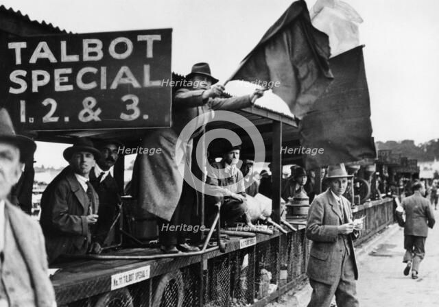 The RTS British Grand Prix, Brooklands, Surrey, 1927. Artist: Unknown