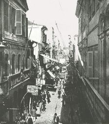 The Rua do Ouvidor, Rio de Janeiro, Brazil, 1895. Creator: Marc Ferrez
