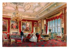 The Rubens Room, Windsor Castle c1850-1910
