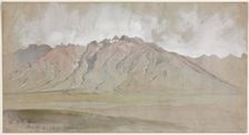 The Ruby Range, Nevada, 1879. Creator: Thomas Moran (American, 1837-1926)