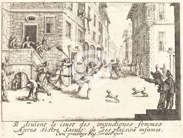 The Ruin, 1635. Creator: Jacques Callot.