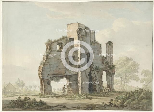 The ruin of Rijnsburg abbey, 1779-1838. Creator: Johannes van Lexmond.