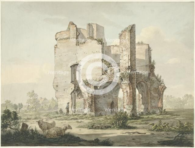 The ruin of Rijnsburg abbey, 1779-1838. Creator: Johannes van Lexmond.