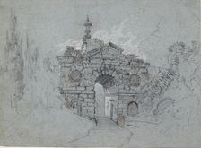 The Ruined Arch at Kew, c1760s. Artist: Richard Wilson