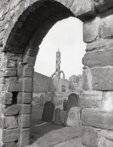 The ruined Cathedral of St Andrew, St Andrews, Scotland, c1955. Creator: Arthur Charles Kirby Ware